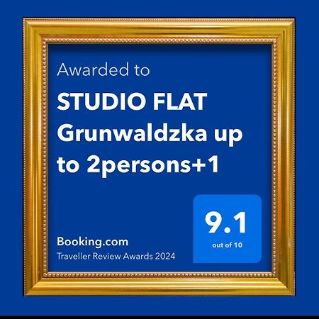 Studio Flat Grunwaldzka Up To 2Persons+1 Wrocław Eksteriør bilde