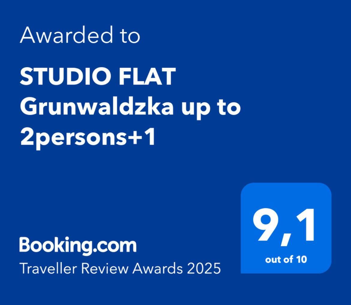 Studio Flat Grunwaldzka Up To 2Persons+1 Wrocław Eksteriør bilde